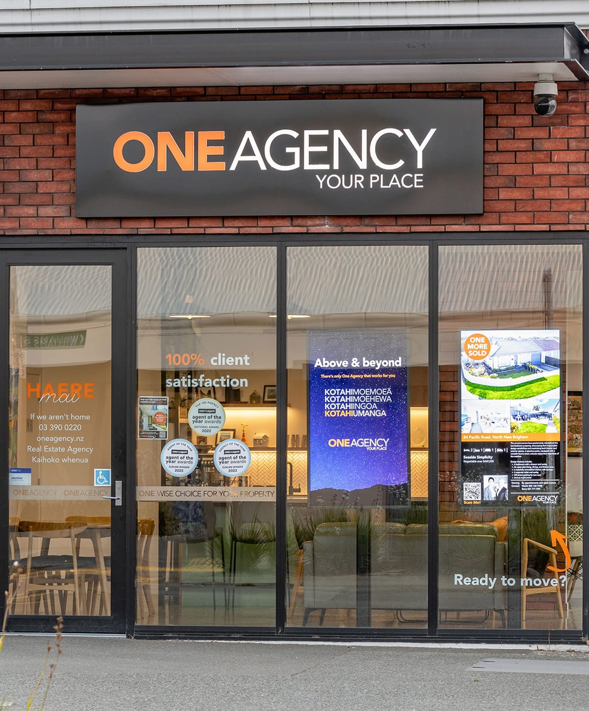 Christchurch, NZ real estate agent One Agency office